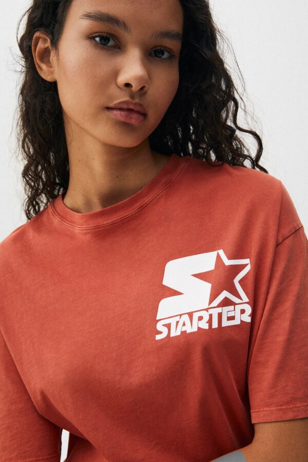 Blue Starter Logo T-shirt - Image 3